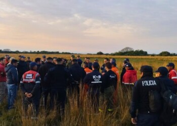 Búsqueda de Loan: así trabajan los bomberos, canes y policía de Misiones en la zona de rastrillaje