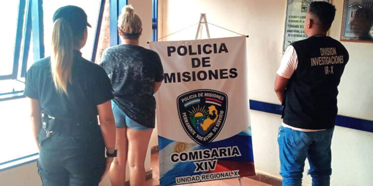 FEBRERO 2023. La “coordinadora” de los viajes a Brasil fue detenida hace poco más de un año en el barrio Los Paraísos de Posadas.