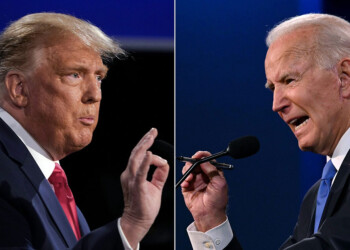 Este jueves Trump y Biden se enfrentan en un debate que anticipa fuertes cruces y chicanas