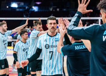La Selección Argentina de Vóley enfrenta a Serbia en un partidazo de cara a los olímpicos