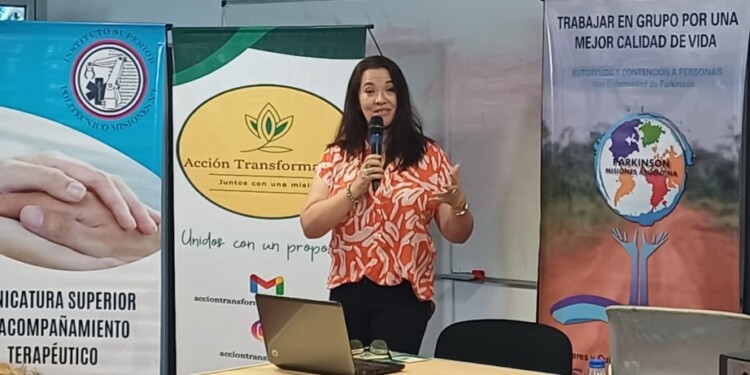 Liliana Rebatta, presidente de la Asociación Civil " Acción Transformadora"