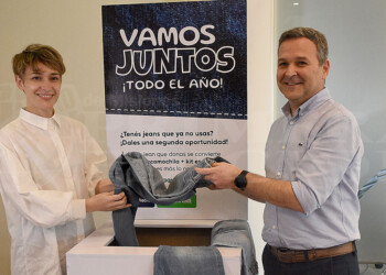 “Vamos juntos ¡todo el año!” llegará a los niños con mochilas de jean y útiles escolares