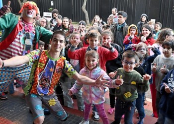 Los “Gurises” llenaron de alegría y diversión el Centro Cultural Vicente Cidade