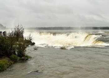 Las intensas lluvias en Brasil obligaron a postergar la reapertura del Circuito Garganta del Diablo