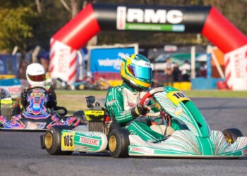 Gran arranque de Longarzo Skanata en la segunda fecha de la Rotax Bue