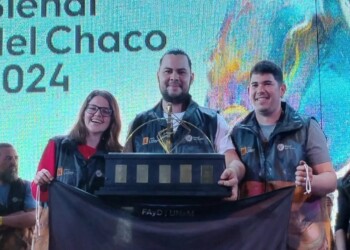 Escultura misionera obtuvo el Premio Desafío 2024 en la Bienal Internacional de Chaco