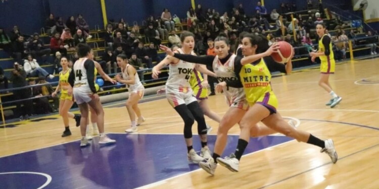 AVANZA. Johana Stockmans imprime velocidad y busca el oro del rival./ Foto Misiones Básket