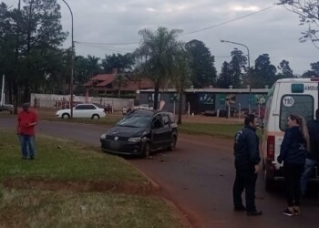 Insólito: escapó del Samic, chocó y tuvo que volver al hospital