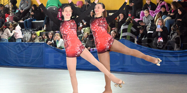 EN COMPETENCIA. La pista del Club Alemán fue sede del Regional de la C.