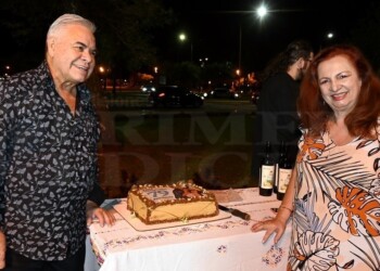Ángel “Pato” García celebró sus 79 años en la Bajada Vieja