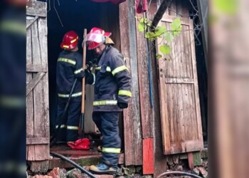 Un hombre se emborrachó e incendió su propia casa en Aristóbulo del Valle