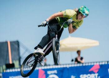 BMX: Analía volvió a la pista en Bruselas