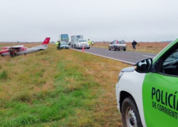Detectaron rastros de droga en la aeronave hallada a la vera de la ruta 12