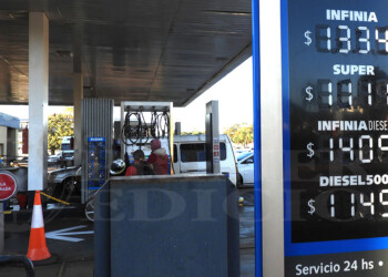 La nafta súper llegó a $1.111 y el gasoil a $1.145 en Misiones