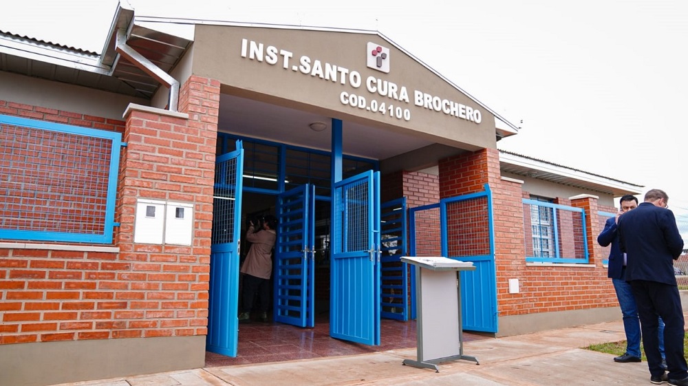 Itaembé Guazú: inauguraron el nuevo edificio del Instituto Cura Brochero - Primera Edición