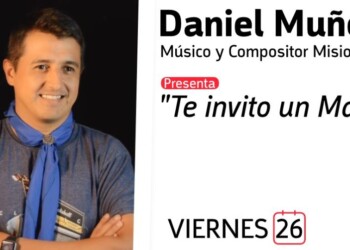 Daniel Muñoz, presenta “Te Invito un Mate”