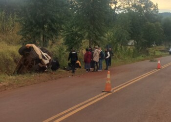 Heridos tras el despiste de una camioneta en 25 de Mayo
