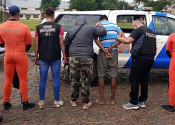 Persecución por tierra y agua tras el robo en una iglesia de Posadas
