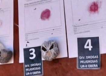 Desarticulan un “narcokiosco” en Guaraní y detienen a dos personas