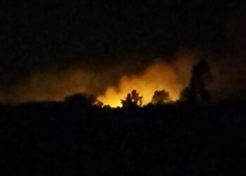 Posadas: se desata un incendio de grandes magnitudes en cercanías al barrio El Porvenir