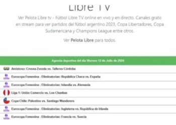 Tras el cierre de Fútbol Libre, apareció “Pelota Libre”