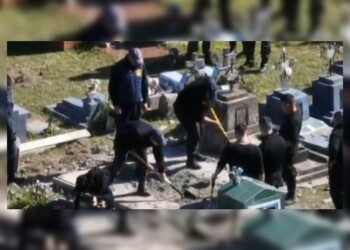 Caso Loan: ordenaron romper una parcela en el cementerio