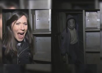 El susto viral de una periodista de TN en una sala de escape del miedo