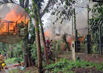 Incendio consumió completamente dos casas en Iguazú