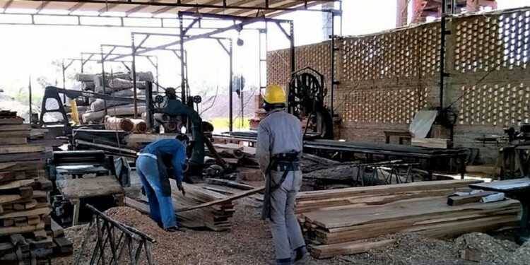 ESCASA ACTIVIDAD. Las empresas se encuentran casi paralizadas por la falta de demanda de producción.