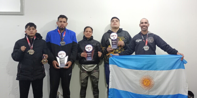 HAY EQUIPO. Los misioneros que representaron al país en Vera Cruz Do Oeste.