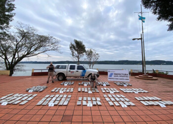 Prefectura decomisó carga de marihuana valuada en más de 390 millones de pesos