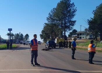 Un motociclista grave tras un siniestro vial en Leandro N. Alem