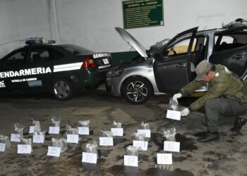Salieron de Iguazú con el tanque lleno, pero de droga