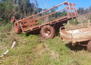 Murió aplastado por su propio tractor