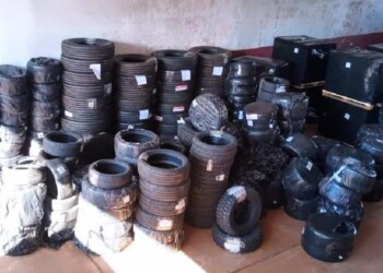 Incautaron millonario contrabando de neumáticos en Jardín América