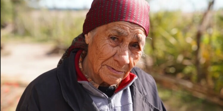 ABUELA CATALINA PEÑA. Declaró ante la Justicia Federal y buscó aliviar de sospechas a su hija Laudelina.