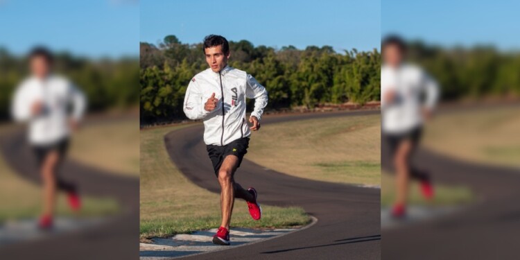 IMPARABLE. Agustín buscará mejorar su marca, la mejor de la provincia.