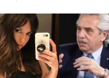 Salió a la luz un video de Alberto Fernández con Tamara Pettinato en el despacho presidencial de la Casa Rosada