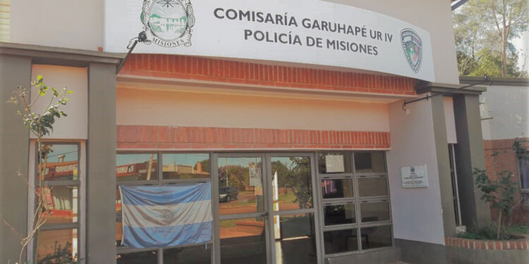 JURISDICCIÓN. Las denuncias y las actuaciones se realizan en la comisaría de Garuhapé dependiente de la UR-IV. (Foto: Cambeiro)