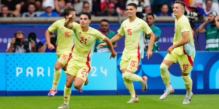SEGUNDA. España consiguió su segunda presea de oro al vencer a Francia en la final de los Juegos Olímpicos. Foto NA.