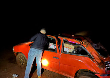 “Gol cigarrillero” despistó cargado en la ruta costera 2