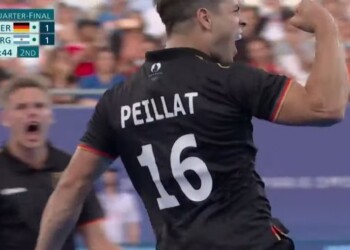 El sacado festejo del argentino Gonzalo Peillat tras hacerle un gol a Los Leones