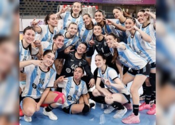 Handball: Argentina y una doble victoria con la misionera Mara López en el campo de juego