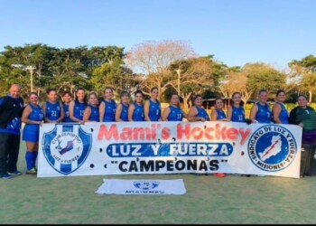 Las Mami’s de Luz y Fuerza, tricampeonas de la Liga Posadeña de Hockey