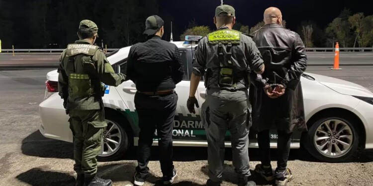 EL AUTO DE LA MADRE: el chofer circulaba en el vehículo de su progenitora. El misionero iba de acompañante