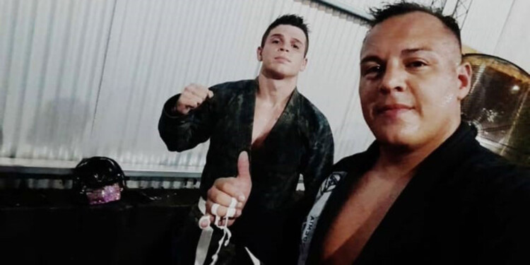 BIEN PREPARADOS. Machado y Bareyro entrenaron duro para la prueba.