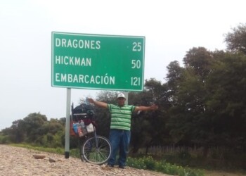 La aventura de cumplir el sueño de recorrer la Argentina en bicicleta