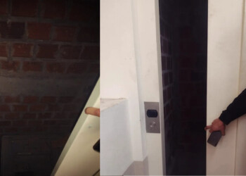 Rescataron a un niño que quedó atrapado en el foso de un ascensor