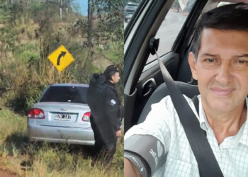 Desesperada búsqueda de un docente eldoradense: hallaron su auto abandonado