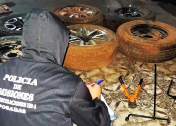 Cayeron las “damas de las ruedas” acusadas de robo de neumáticos